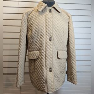 Mackintosh ~ Women’s ~ Jacket ~ Large ~ Quilted ~ Coat ~ Full Zip & Toggle NWOT